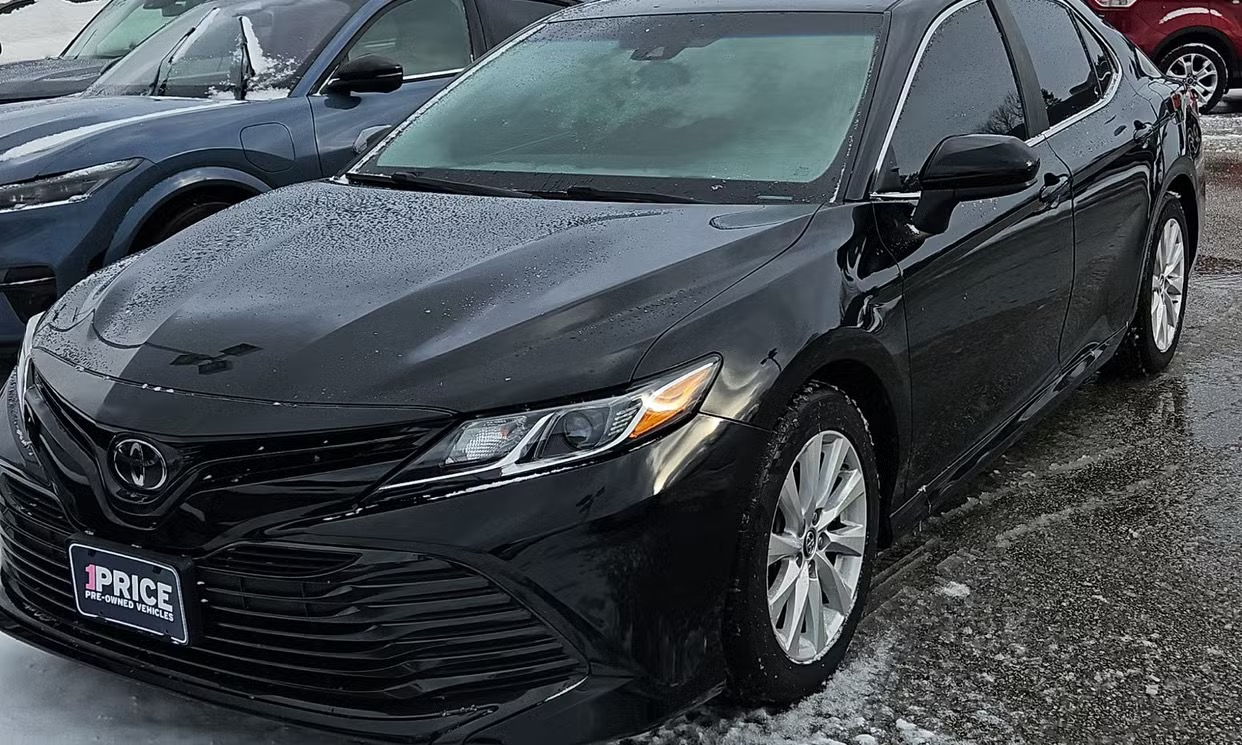 Black Toyota Camry 2018